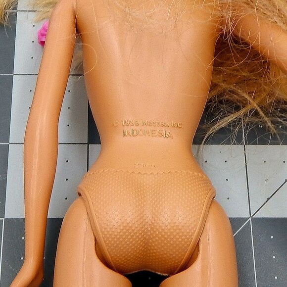 Mattel Cut & Style Barbie Repunzel Doll Hair Extensions Clips Nude - Picture 4 of 6